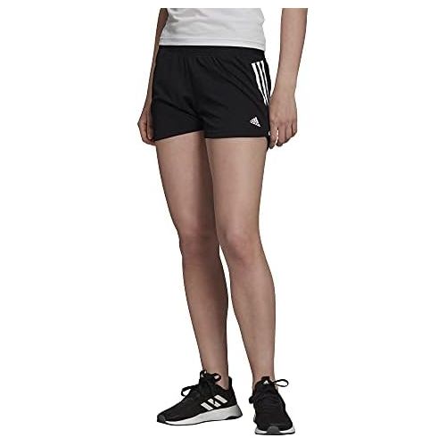 아디다스 adidas Womens Knit 3-Stripes Sport Shorts