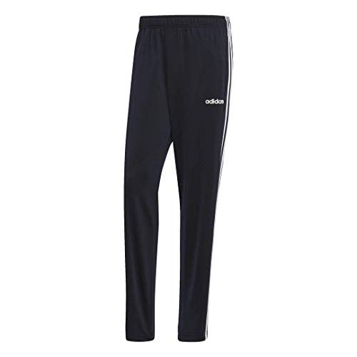 아디다스 adidas Mens Essentials 3-Stripes Tapered Tricot Pants