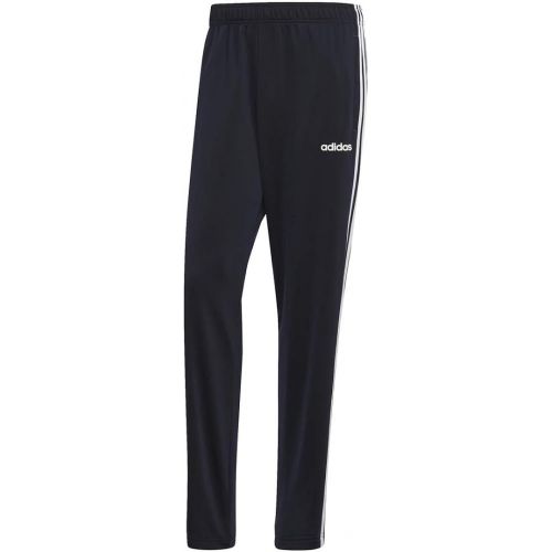 아디다스 adidas Mens Essentials 3-Stripes Tapered Tricot Pants