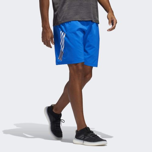 아디다스 adidas Mens 4krft 3-Stripes 9-inch Shorts