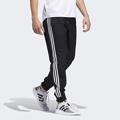 아디다스 adidas Mens 3-Stripes Woven Joggers