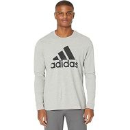 adidas Mens Basic Badge of Sport Long Sleeve Tee