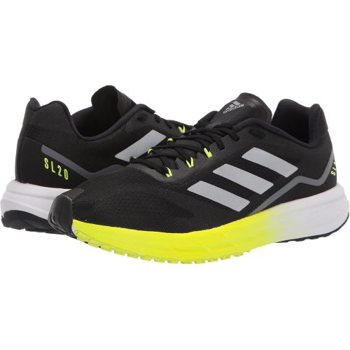 아디다스 adidas Mens Sl20 Running Sneakers Shoes - Black