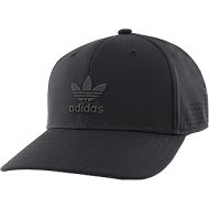 adidas Originals Mens Tech Mesh Structured Snapback Cap, Black, One Size