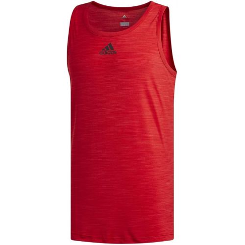 아디다스 adidas Mens Heathered Tank Top