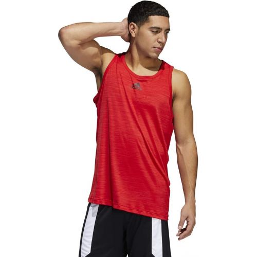 아디다스 adidas Mens Heathered Tank Top