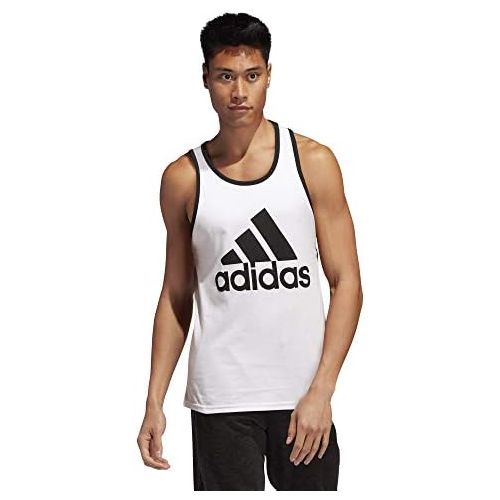 아디다스 adidas Mens Badge of Sport Classic Tank