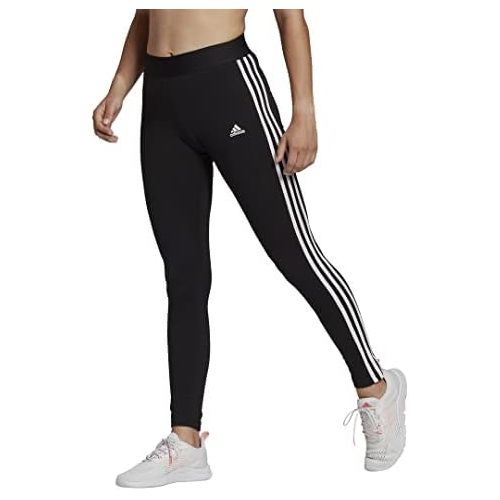 아디다스 adidas Womens LOUNGEWEAR Essentials 3-Stripes Leggings