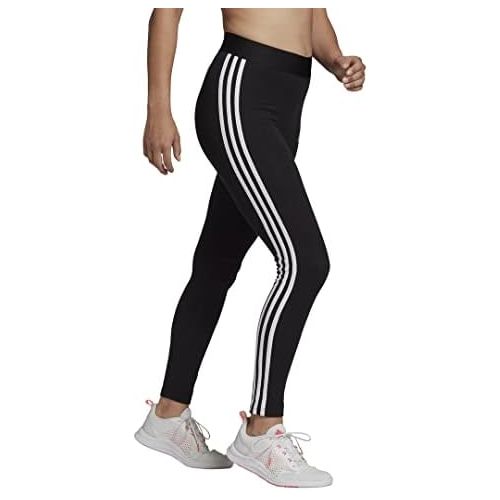 아디다스 adidas Womens LOUNGEWEAR Essentials 3-Stripes Leggings