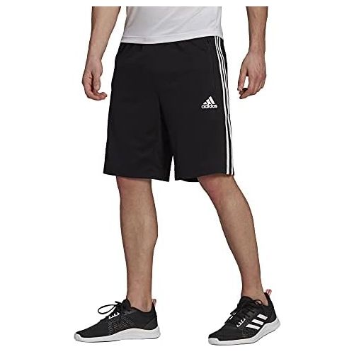 아디다스 adidas Mens Designed 2 Move 3-Stripes Primeblue Shorts