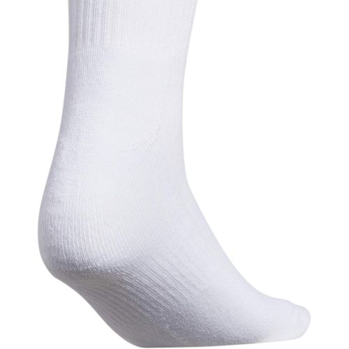 아디다스 adidas Womens Athletic Cushioned Crew Socks With Arch Compression (6-Pair)