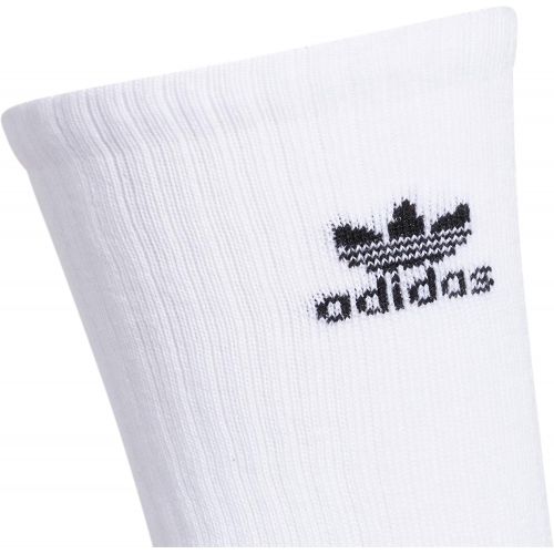 아디다스 adidas Originals unisex-adult Trefoil Crew Socks (6-pair)