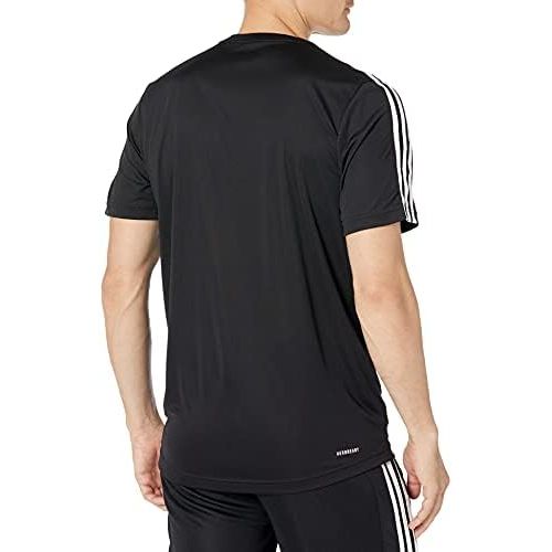 아디다스 adidas Mens Aeroready 3-Stripes Tee