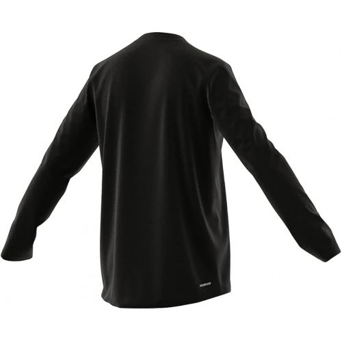 아디다스 adidas Mens Aeroready Designed 2 Move Feelready Sport Long Sleeve Tee