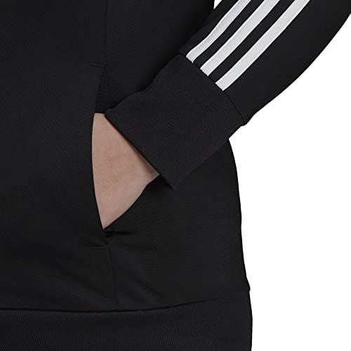 아디다스 adidas Womens Essentials Warm-Up Slim 3-Stripes Track Top