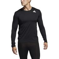 adidas Mens Techfit Fitted Long Sleeve Tee