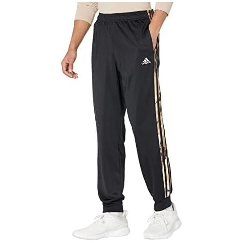 아디다스 adidas Mens Warm-up Tricot Tapered Camo Track Pant