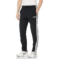 adidas Mens Essentials 3-Stripes Tapered Open Hem Pants