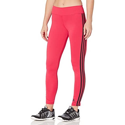 아디다스 adidas Womens Training Designed-2-Move 3-Stripe Leggings