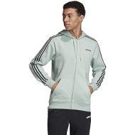 adidas Mens Essentials 3-Stripes Fleece Hoodie