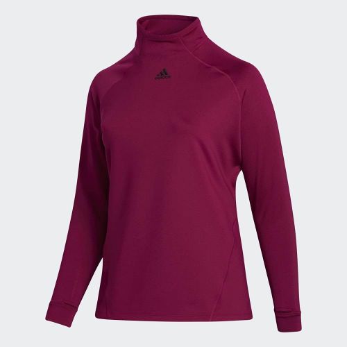 아디다스 adidas Womens Cold.rdy Mock-Neck Long Sleeve Training Tee