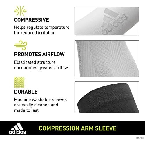 아디다스 adidas Unisex Compression Arm Sleeves Compression Arm Sleeves