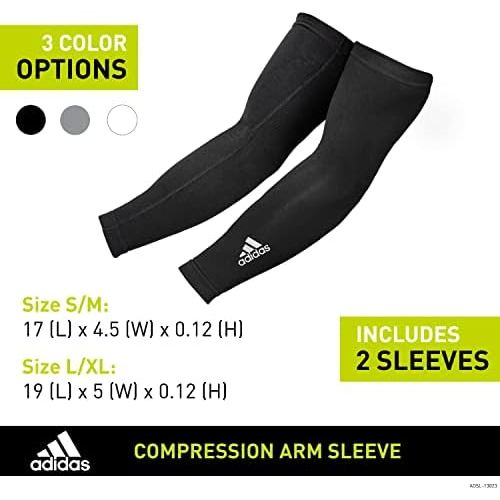 아디다스 adidas Unisex Compression Arm Sleeves Compression Arm Sleeves