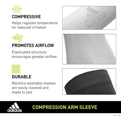 아디다스 adidas Unisex Compression Arm Sleeves Compression Arm Sleeves