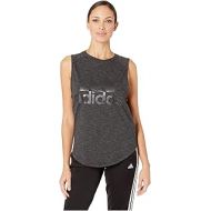 adidas Womens ID Winners Muscle Basketball Long Length Sleeveless Training Tank T-Shirt