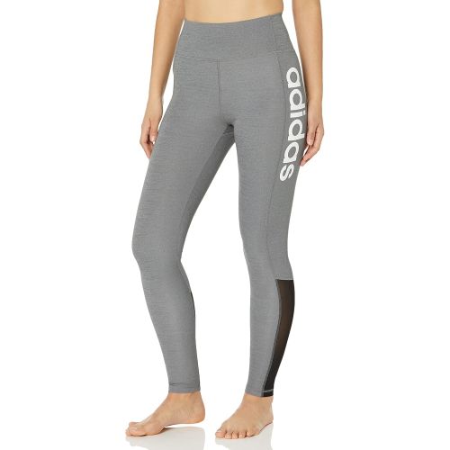 아디다스 adidas Womens Designed 2 Move High-Rise Logo Tights