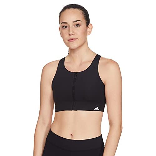 아디다스 adidas Womens Ultimate Aeroready Designed 4 Training Compression High Support Workout Bra