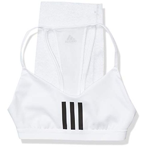 아디다스 adidas Womens All Me 3-Stripes Mesh Bra