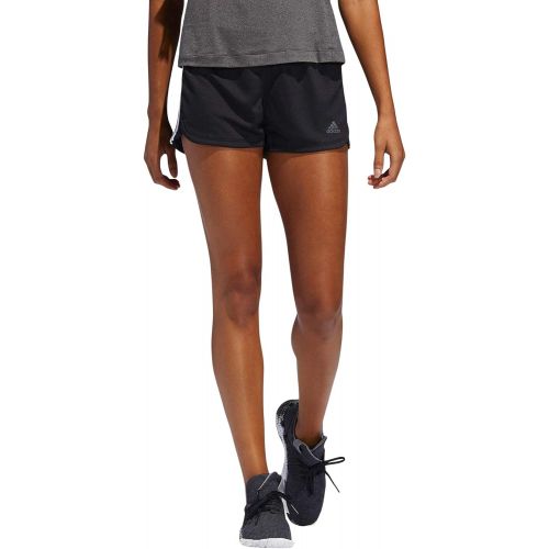 아디다스 adidas Womens Pacer 3-Stripes Knit Shorts