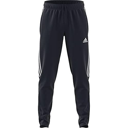 아디다스 adidas Mens Aeroready Sereno Slim Tapered-Cut 3-Stripes Pants