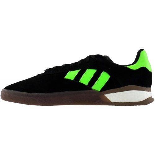 아디다스 adidas Mens 3ST.003 Skate Shoe (9 M US, CORE Black/Cloud White/Gum)