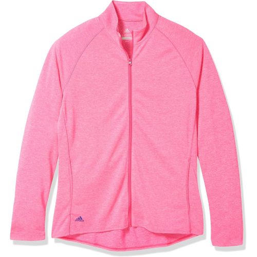 아디다스 adidas girls Heathered Knit Jacket