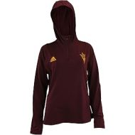 adidas Womens NCAA Climalite Training 1/4 Zip Hoodie, Team Variation