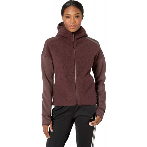 아디다스 adidas Womens ZNE Winterized Cover-Up