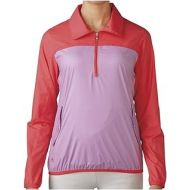 adidas Golf Womens 1/4 Zip Wind Tech Jacket