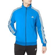 adidas Mens Athletics Essentials 3 Stripes Tricot Track Jacket