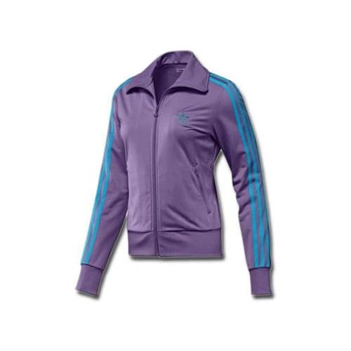 아디다스 adidas Firebird Women`s Track Jacket - Super Purple/Super Cyan