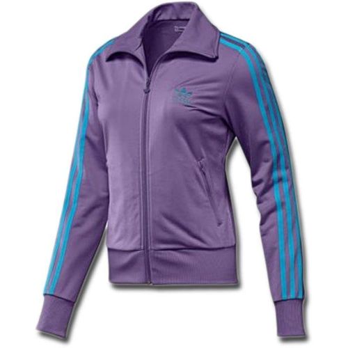 아디다스 adidas Firebird Women`s Track Jacket - Super Purple/Super Cyan