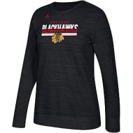 adidas NHL womens Stripe Slant Comfy Crew