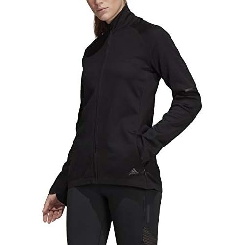 아디다스 adidas Womens Alphaskin Tiro Training Jacket (Small)