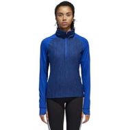 adidas Womens Training Performer Baseline 1/4 Zip Long Sleeve Top