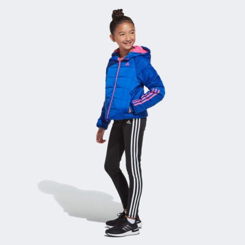 아디다스 adidas Girls Hooded Puffer Jacket