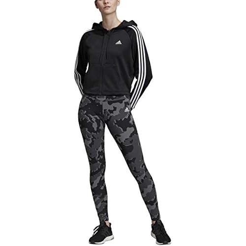 아디다스 adidas Womens Essentials 3-Stripes Tricot Track Jacket