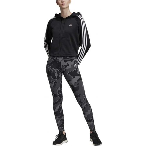 아디다스 adidas Womens Essentials 3-Stripes Tricot Track Jacket