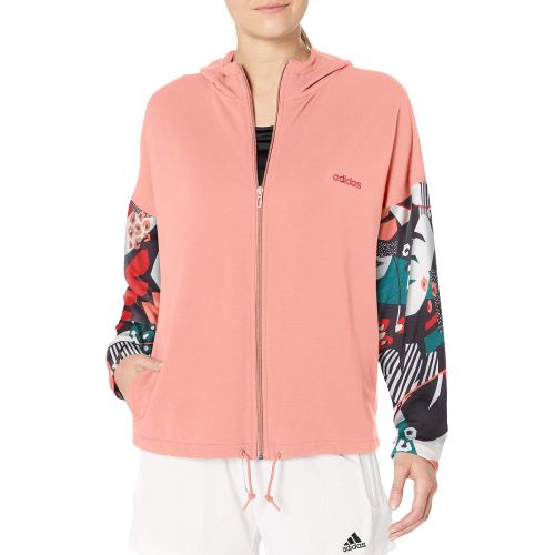 아디다스 adidas Womens Farm Rio Hooded Track Top