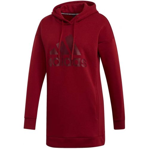 아디다스 adidas Womens Must Have Badge Of Sport Hoodie Sweatshirt